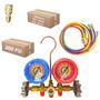 Imagem de Manifold Importado Alta Precisão até 800PSI R22 R410A R32