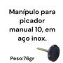 Imagem de Manipulo para picador moedor 10 manual inox 