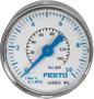 Imagem de Manômetro 10 Bar MA-50-10-1/4-EN - Festo
