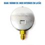 Imagem de Manômetro 100mm 0-28 Kgf/cm2x 400 Psi Vertical Com Glicerina