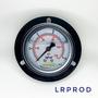 Imagem de Manômetro horizontal -diam.63mm (2. 1/2” ) com escala de 0-10 KGF/CM2 x 150 PSI - Com Flange