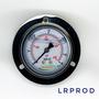 Imagem de Manômetro horizontal -diam.63mm (2. 1/2” ) com escala de 0-28 KGF/CM2 x 400 PSI - Com Flange