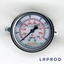 Imagem de Manômetro horizontal -diam.63mm (2. 1/2” ) com escala de 0-60 KGF/CM2 x 900 PSI - Com Garra