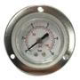 Imagem de Manômetro Painel 40mm Rosca 1/8 Com Flange 10 Bar 0-140 Psi