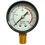 Imagem de Manometro Vertical 200 Libras Compressor Rosca 1/4