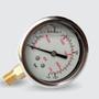Imagem de Manômetro Vertical com Glicerina 1/4 Npt 10 Bar 150 Psi Caixa 63 MM inox