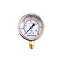 Imagem de Manômetro Vertical Com Glicerina 300 Psi Rosca 1/4 Npt Inox