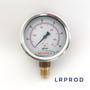 Imagem de Manômetro vertical - diam.100mm (4") com escala de 0-60 KGF/CM2 x 900 PSI Com Glicerina