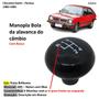 Imagem de Manopla Bola Alavanca Câmbio Chevette Hatch 1980-1983 Preta