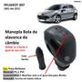 Imagem de Manopla Bola Alavanca de Câmbio Peugeot 307 2001-2012 Preta