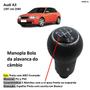 Imagem de Manopla Bola de Câmbio Audi A3 1997-2000 Preta e Cromada