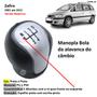 Imagem de Manopla Bola de Cambio Moderna Zafira 2001-2012 Prata