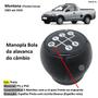 Imagem de Manopla Bola de Cambio Reta Montana Corsa 2003-2010 Preta