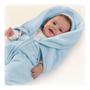 Imagem de Manta Bebê Baby Sac Azul Saco De Dormir Cobertor Jolitex