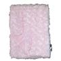 Imagem de Manta Bebe Cobertor Dupla Face 100 Microfibra 1,00 x 0,75cm Rosa Parte Externa felpuda Comfy Fofinho E Quentinho sono tranquilo proteção para o bebê