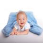 Imagem de Manta Bebê Mantinha Recém Nascido Enxoval Coberta Cobertor + Conjunto Meias 16 a 19 Menino Menina