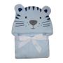 Imagem de Manta c/ Capuz Bichinhos 75cm x 100cm Linha Camesa Baby - Tigre