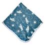 Imagem de Manta c/ Viés Cobertor Bebe Infantil Microfibra Antialérgico Cobertor Soft Infantil Para Berço