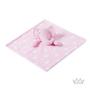 Imagem de Manta Cobertor Premium Soft Bebê Infantil 36 x 36 cm Com Bichinho Elefantinho Rosa Baby Inverno Recem Nascido