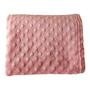 Imagem de Manta Cobertor Soft Plush Para Bebê Bolinhas Pipoquinha Enxoval Gêmeos Inverno Antialérgico