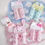 Imagem de Manta com Capuz Coral Fleece Turma da Hello Kitty 75x90cm