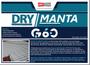 Imagem de Manta de Bindim Drymanta Imperabilizante para Telhas Telhados e Lajes G60 20mt x 1mt