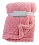 Imagem de Manta De Microfibra Com Sherpa Amor Bebê Soft - Rosa - Loaní
