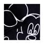 Imagem de Manta de Microfibra Fun Solteiro Infantil Mickey Mouse Preta Jolitex
