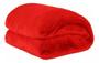 Imagem de Manta Fleece Casal Cobertor Lisa Soft Macia 1,80m X 2,00m