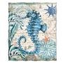 Imagem de Manta Jekeno Sea Horse Print 100% microfibra 130x150cm