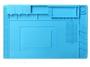 Imagem de Manta Magnética Antiestática 300x450 (ENTREGA RÁPIDA) Silicone Azul S-160 G Reparo Celular