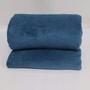 Imagem de Manta microfibra home design lpb  fatex  casal  azul