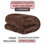 Imagem de Manta Microfibra Solteiro Cobertor Grosso Coberta Infantil Soft Menino Menina Confort Moderna Macio