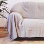 Imagem de Manta para sofá tipo capa de sofá 2,40x1,80 cinza