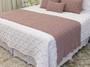 Imagem de Manta Sofa Cama Casal Tricot Paris Rose