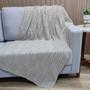 Imagem de Manta Sofa Trico Decorativa 150x90cm Usufruto Tricot c3