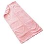 Imagem de Manta Soft Bebe Cobertor Microfibra Com Sherpa Lâ Carneirinho 0,75m x 1,00,cm Relevo Rosa