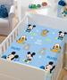Imagem de Manta Soft Disney Infantil Mickey Azul Jolitex 90X110Cm