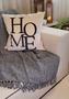 Imagem de Manta Xale para sofá / cama 1,8x2,2m PRETO MESCLA tear artesanal decorativa protetora