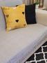 Imagem de Manta Xale para sofá e cama 2,70x2,20m CINZA CLARO tear artesanal decorativa protetora gigante