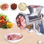 Imagem de Manual de carne moedor & salsicha macarrão pratos handheld fazendo gadgets picador macarrão fabricante manivela cozinha