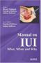 Imagem de Manual on iui: what, when and why