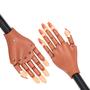 Imagem de Mão Articulada Unha Gel Acrigel Treino Manicure Postiça Profissional