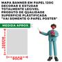 Imagem de Mapa Corpo Humano Sistemas Anatomia Banner Poster Medicina