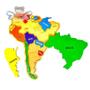 Imagem de Mapa da América do Sul Quebra-Cabeça, Educativo, Países e Capitais