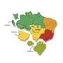 Imagem de Mapa do Brasil 3d Plástico - Elka