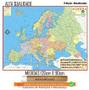 Imagem de Mapa Europa Politico Escolar 120x 90cm - Enrolado Em Tubo