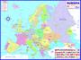 Imagem de Mapa Europa Politico Escolar 120x 90cm