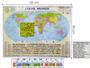 Imagem de Mapa Mundi Planisfério Político Escolar Divisão De Países e Capitais 120x90 cm Edição Atualizada