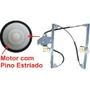 Imagem de Máq. do vidro Elétrica da pta. diant. - esq. S/motor Fix. Bosch estriado - Santana e Quantum após 97